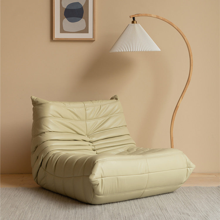 Fauteuil lounge en similicuir Kruska