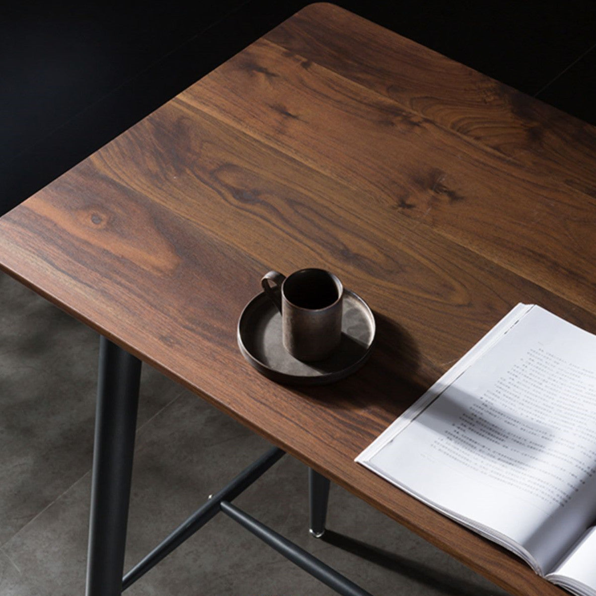 Table de bar industrielle Elkville 