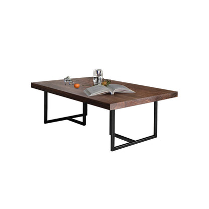 Table basse scandinave japonaise Maeve RADISSON en bois massif nordique (4 couleurs, 8 tailles) 