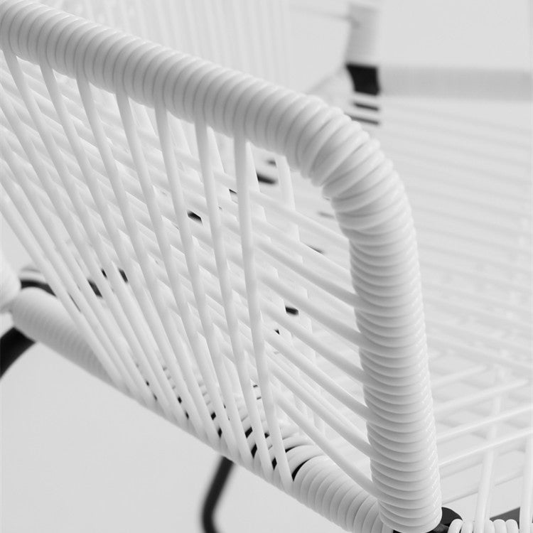 Tabouret de bar en rotin plastique Mackin (lot de 2) 