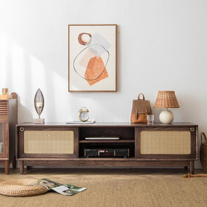 Meuble TV de style rétro Lorccan