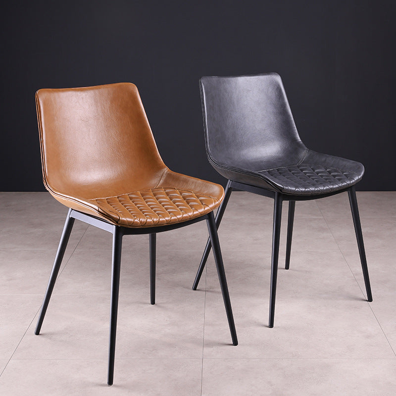 Chaise de salle à manger en cuir Everleigh (lot de 2) 