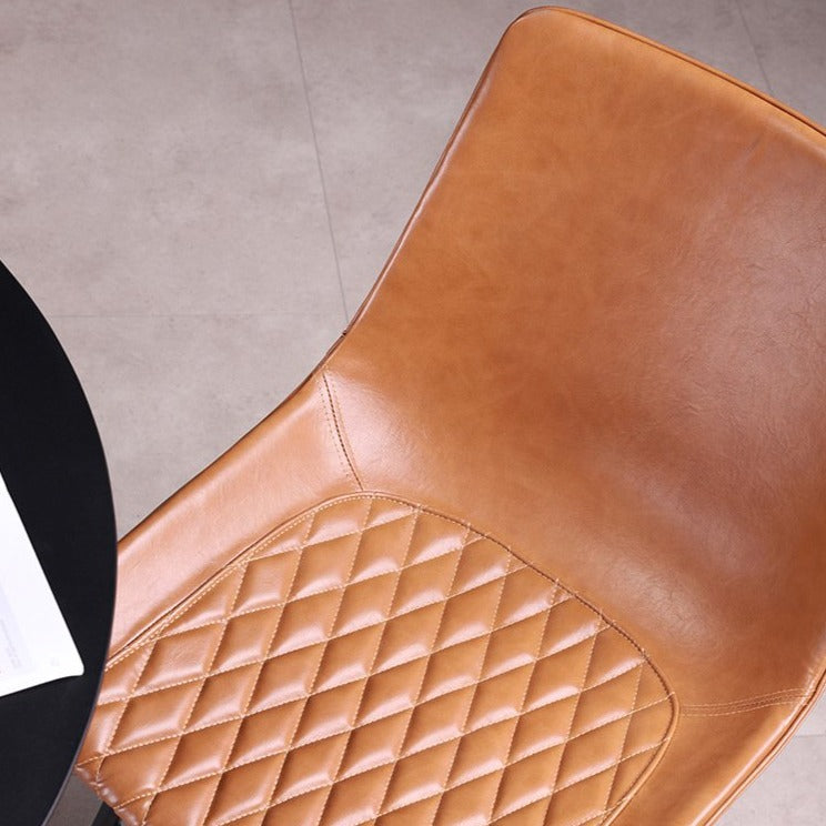 Chaise de salle à manger en cuir Everleigh (lot de 2) 