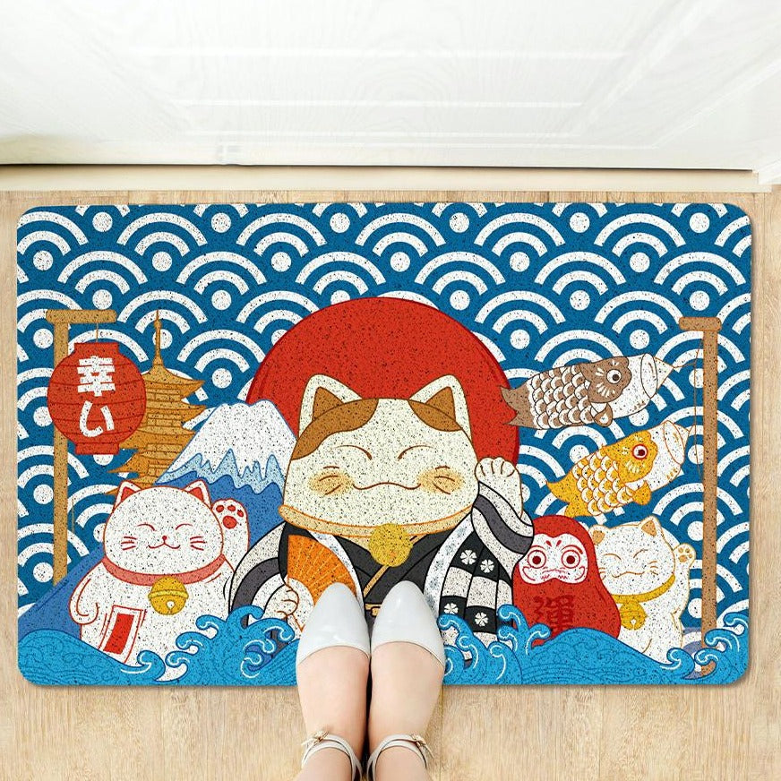 Tapis d'extérieur Lucky Cat