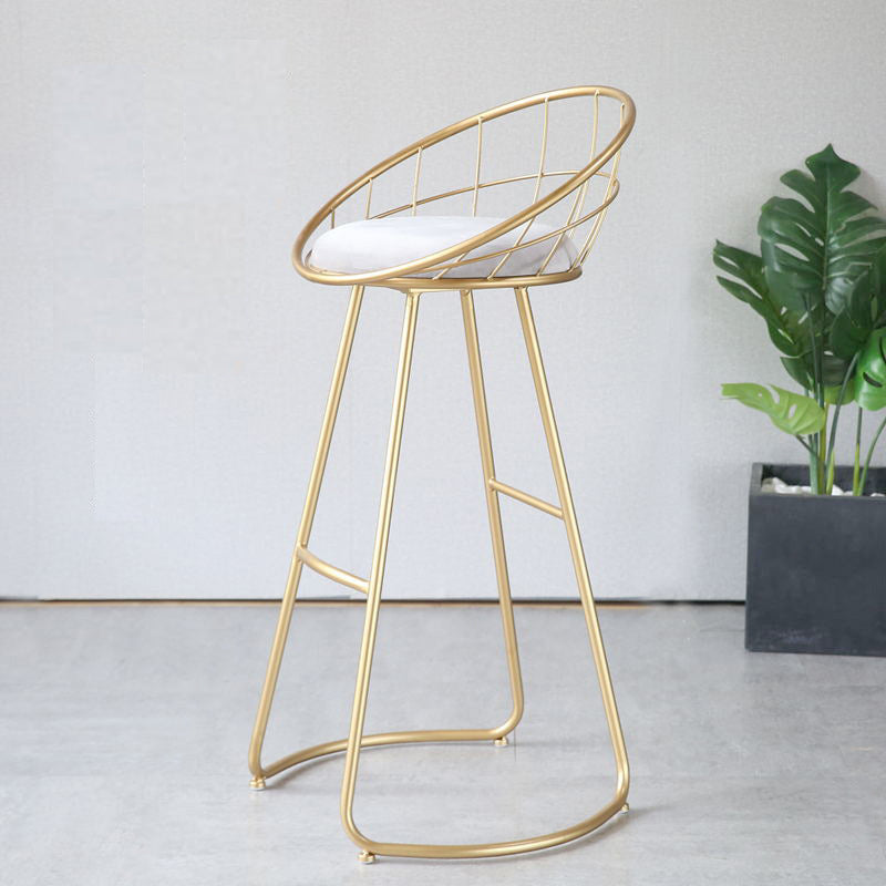 Tabouret de bar en métal Erika (lot de 2) 