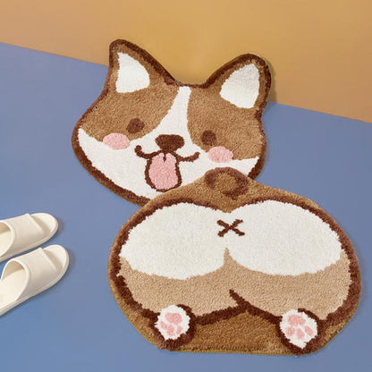 Tapis de pied Corgi