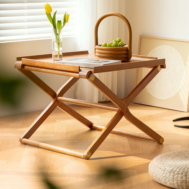 Table basse pliante sur piédestal Elvira