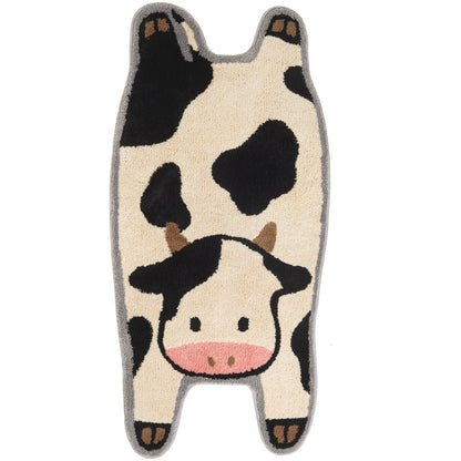 Tapis de zone à motif de vache volante