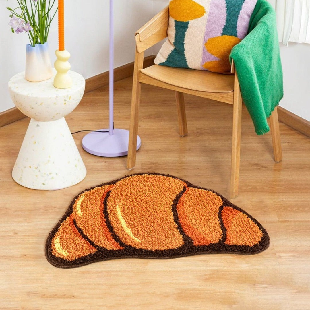 Tapis de bain doux Croissant