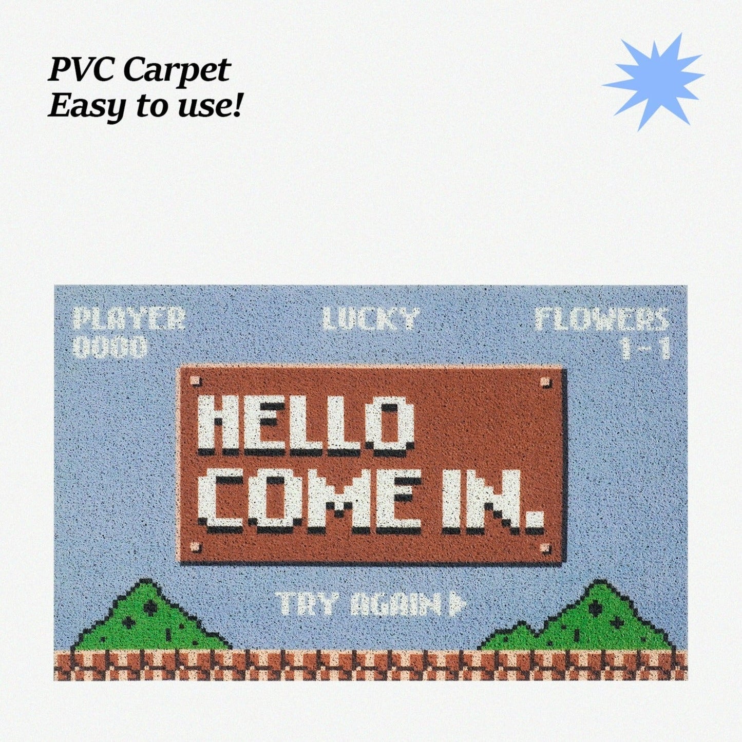 Tapis d'extérieur Hello Come In