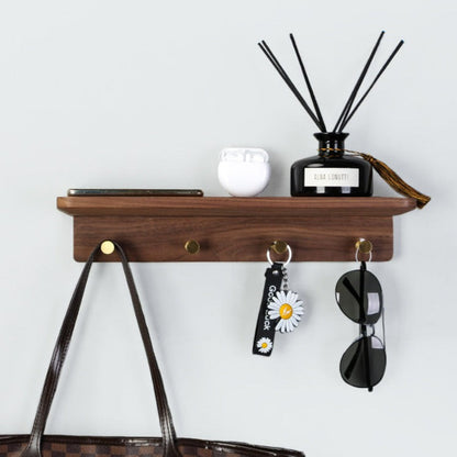 Patère en bois massif Amandra