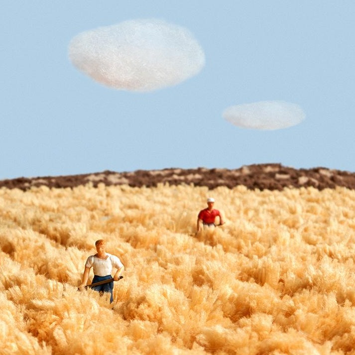 Tapis en forme de pied de canard