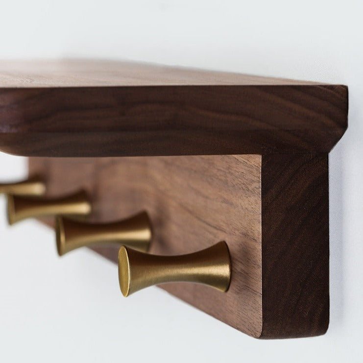 Patère en bois massif Amandra