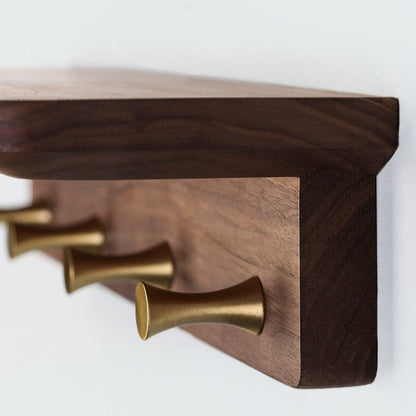 Patère en bois massif Amandra