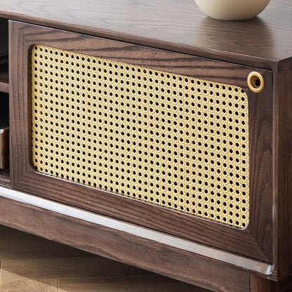 Meuble TV de style rétro Lorccan