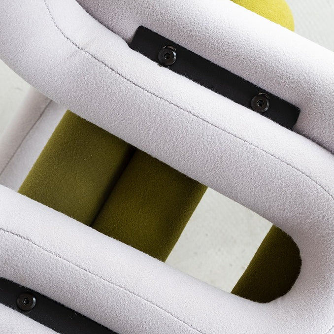 Chaise de salle à manger sans accoudoirs design Borowski (lot de 2)