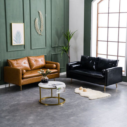 Canapé à accoudoirs carrés Aisha 