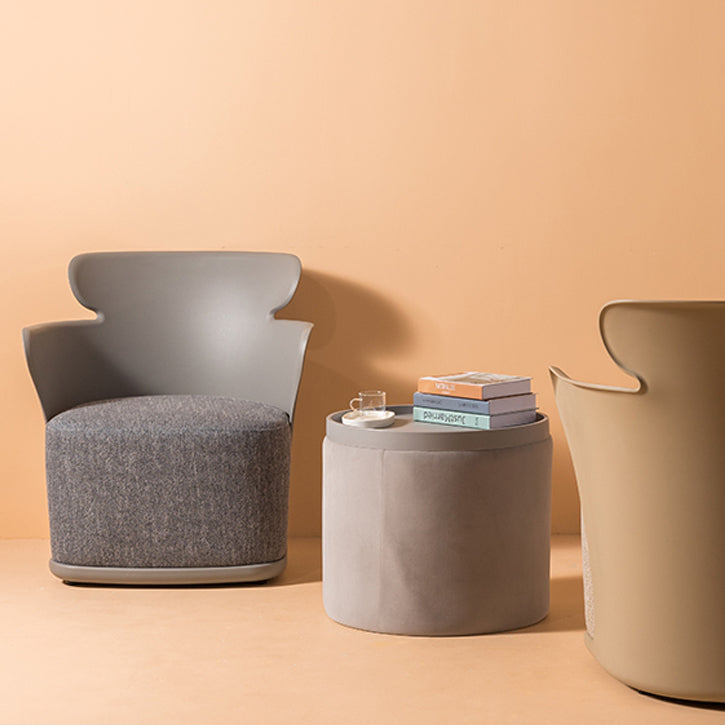 Fauteuil design capitonné Lilly 