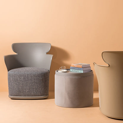 Fauteuil design capitonné Lilly 