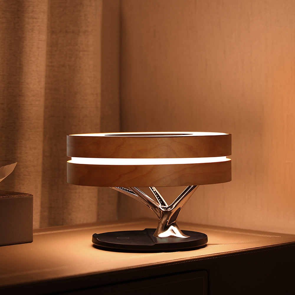 Lampe de table Bluetooth HomeTree ronde