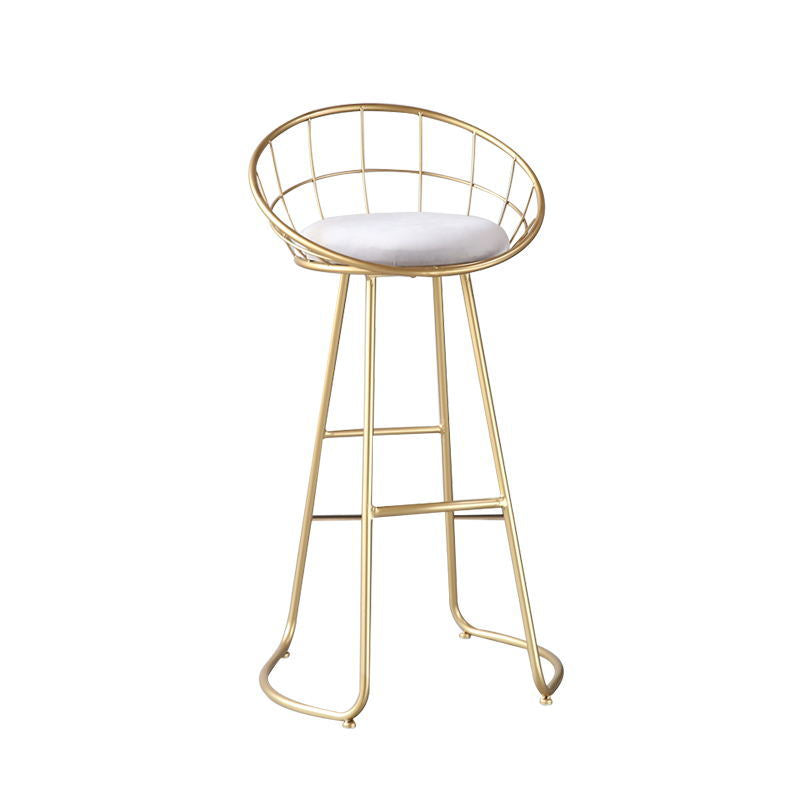 Tabouret de bar en métal Erika (lot de 2) 