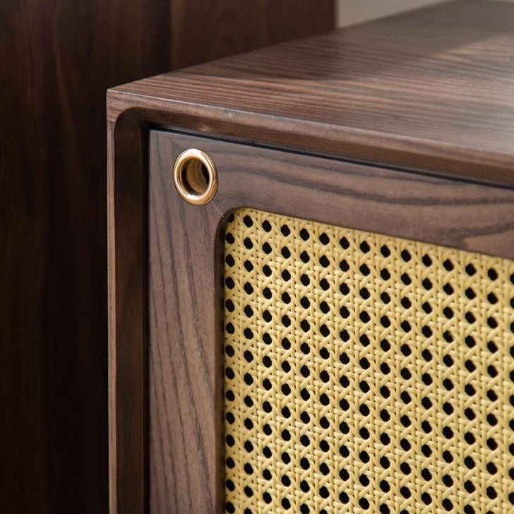 Meuble TV de style rétro Lorccan