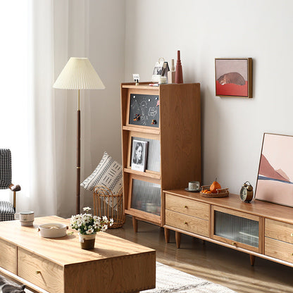 Bibliothèque et armoire en bois Hartman