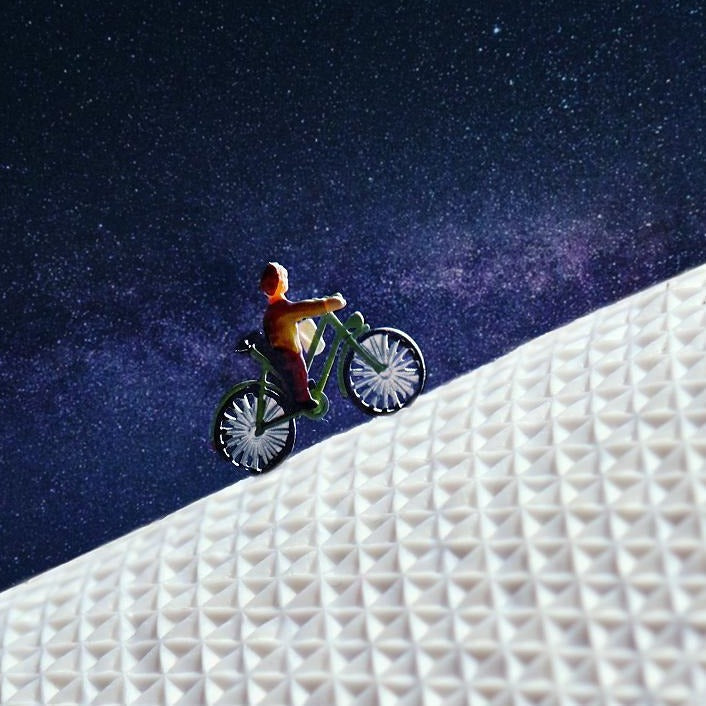 Tapis en forme de pied de canard