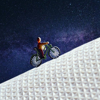 Tapis en forme de pied de canard