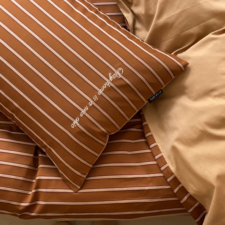 Ensemble de draps à rayures Arrian