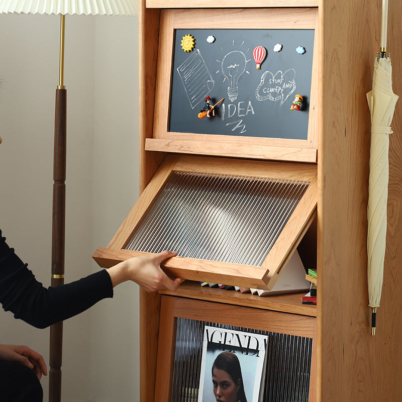 Bibliothèque et armoire en bois Hartman
