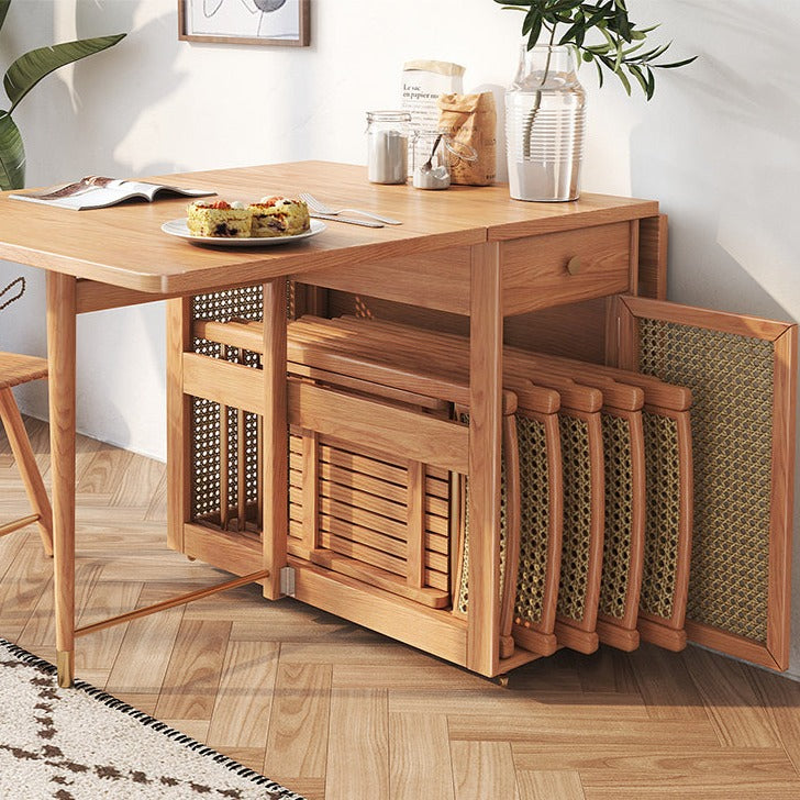 Ensemble table et chaises de salle à manger pliables Catuy