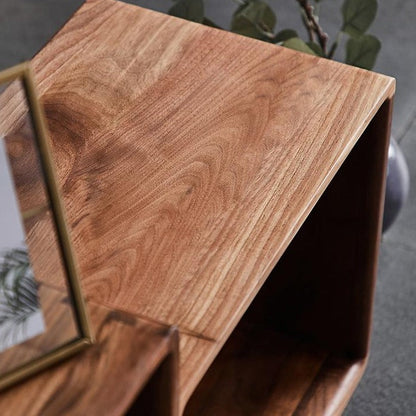 Bibliothèque/table d'appoint à transformation libre Lo Pan