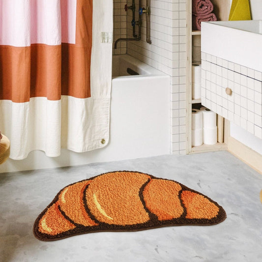 Tapis de bain doux Croissant