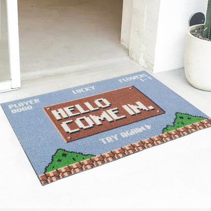 Tapis d'extérieur Hello Come In