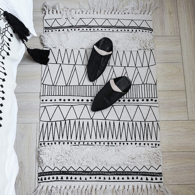 Tapis abstrait fait main Hurst