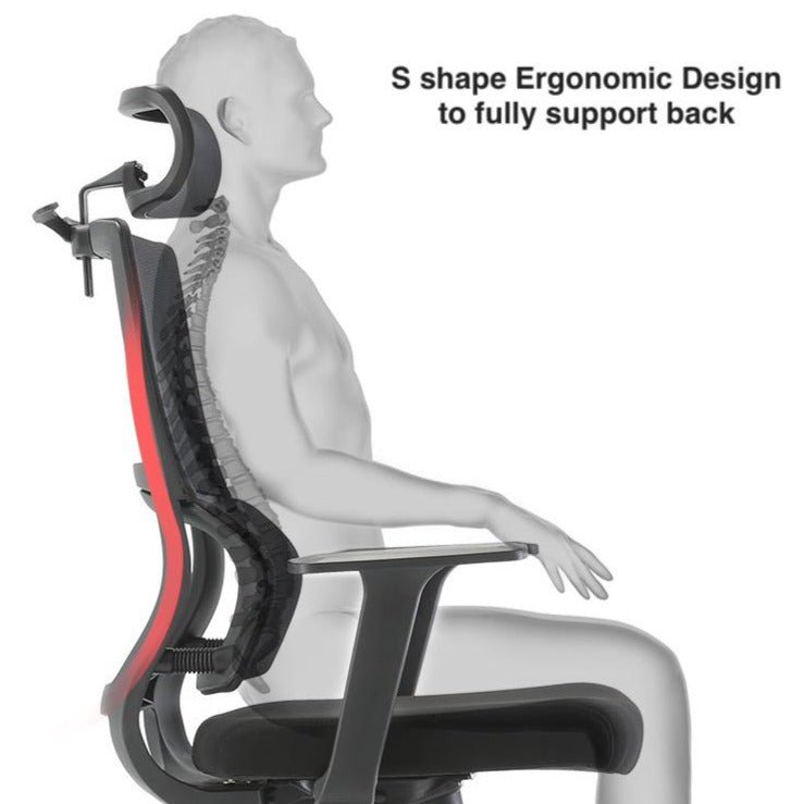 Chaise de bureau ergonomique