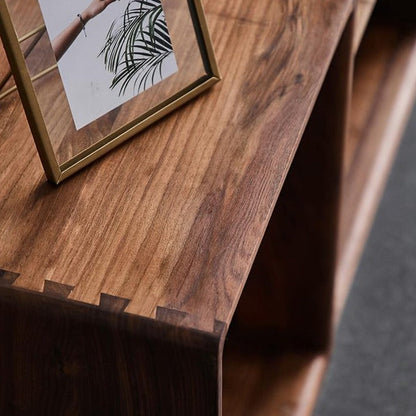 Bibliothèque/table d'appoint à transformation libre Lo Pan