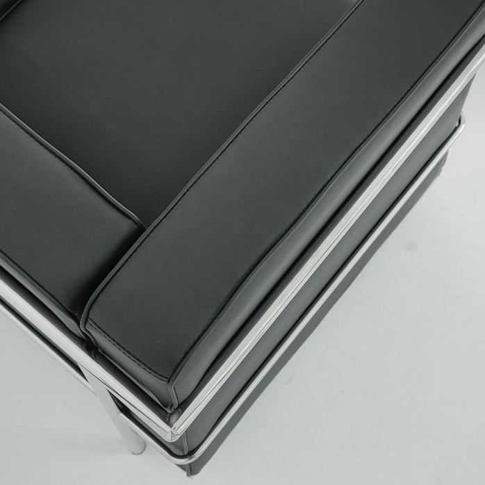 Canapé en cuir contemporain Chafin 