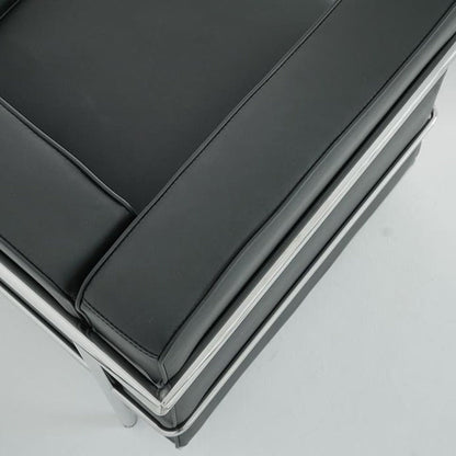 Canapé en cuir contemporain Chafin 