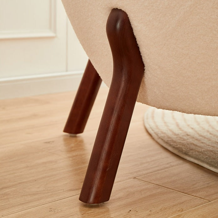 Fauteuil large rembourré Elisa 