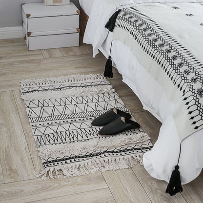 Tapis abstrait fait main Hurst