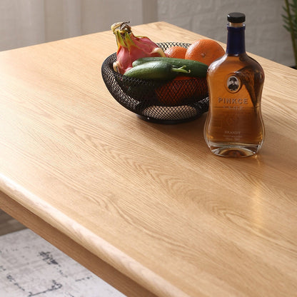 JAKIRA Table à manger et chaise en bois massif japonais nordique scandinave