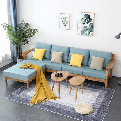 Canapé nordique moderne en bois massif BENTLEY