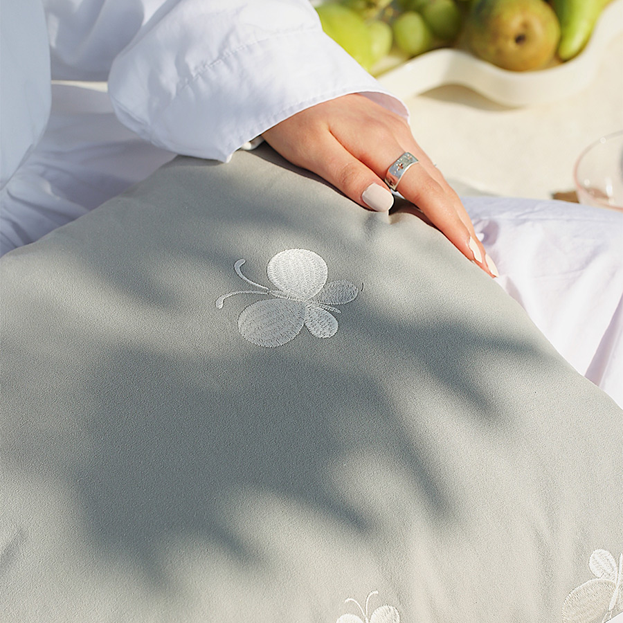 Housse de coussin carrée et insert Abilene 