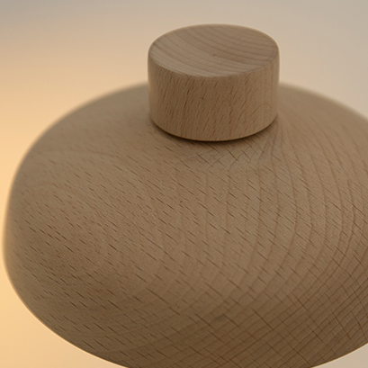 Lampadaire à bouton vertical Brightech