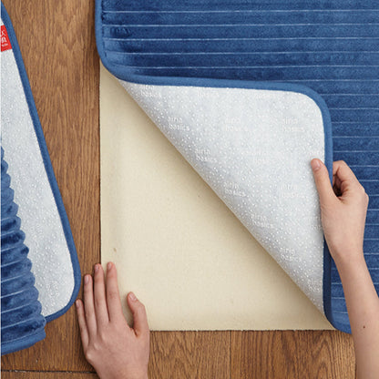 Tapis absorbant antidérapant amovible