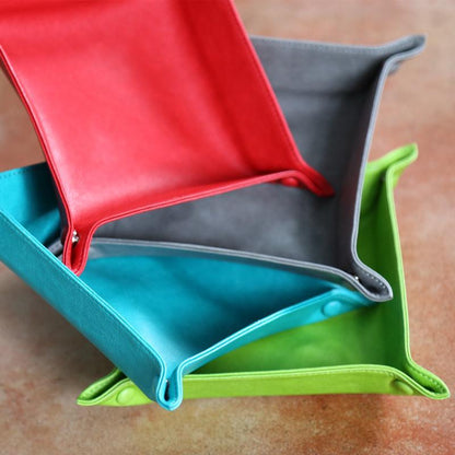 Coffre de rangement contemporain en cuir ADELMO