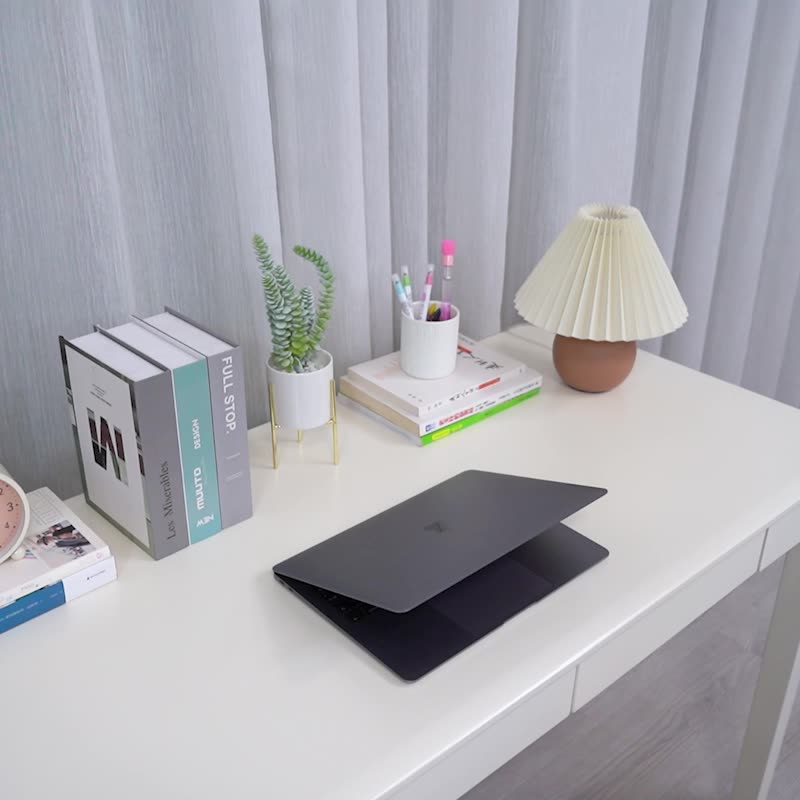 Bureau d'écriture LYDIA CARLTON Table d'ordinateur de bureau en bois massif 