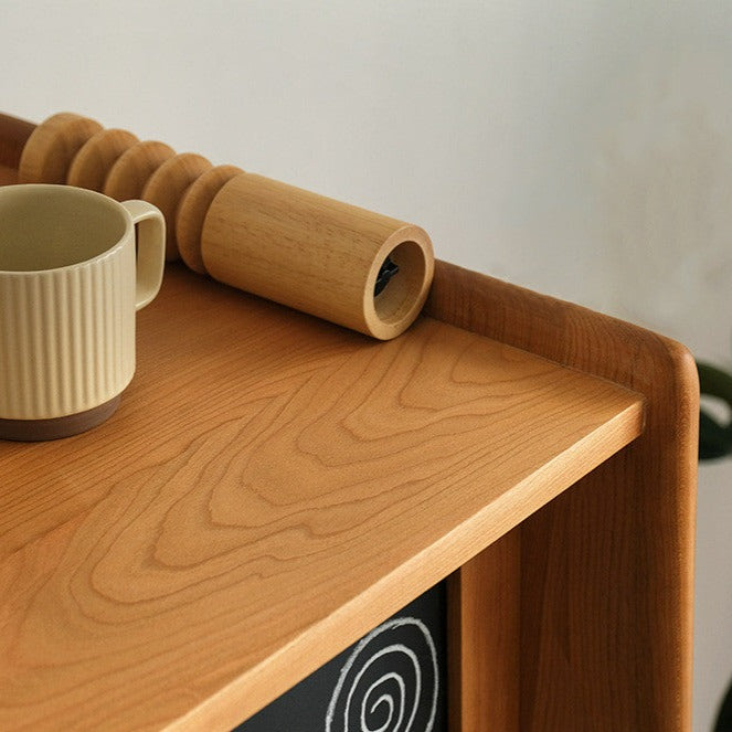 Bibliothèque et armoire en bois Hartman